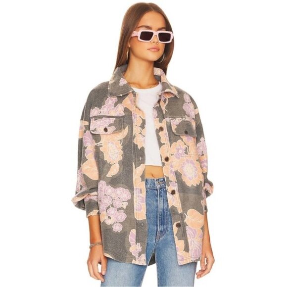 Free People Jackets & Blazers - Free People Printed Ruby Jacket